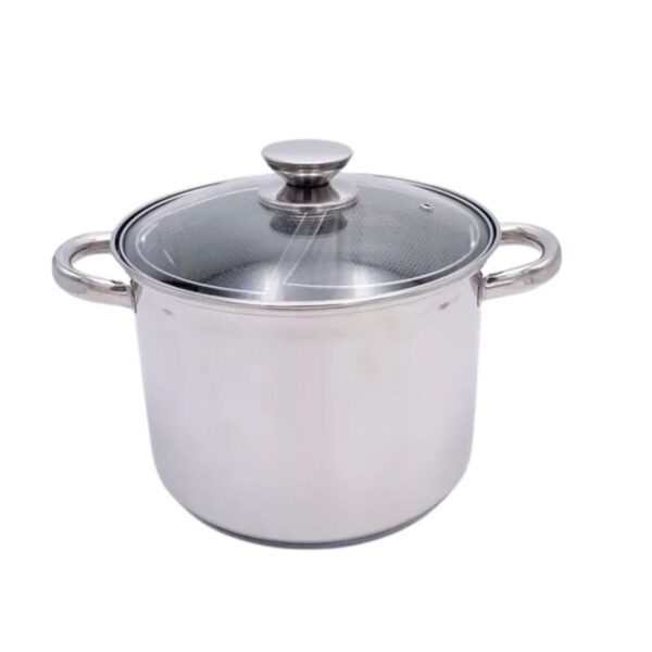 Spaghettiera Doppio Cestello 6 L In Acciaio Inox Triplo Fondo  26 cm - immagine 5